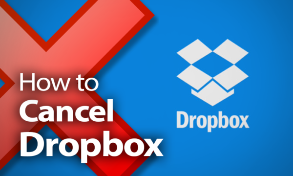 Annuller Dropbox