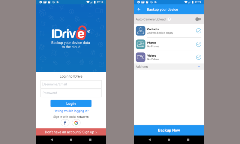 IDrive-Android