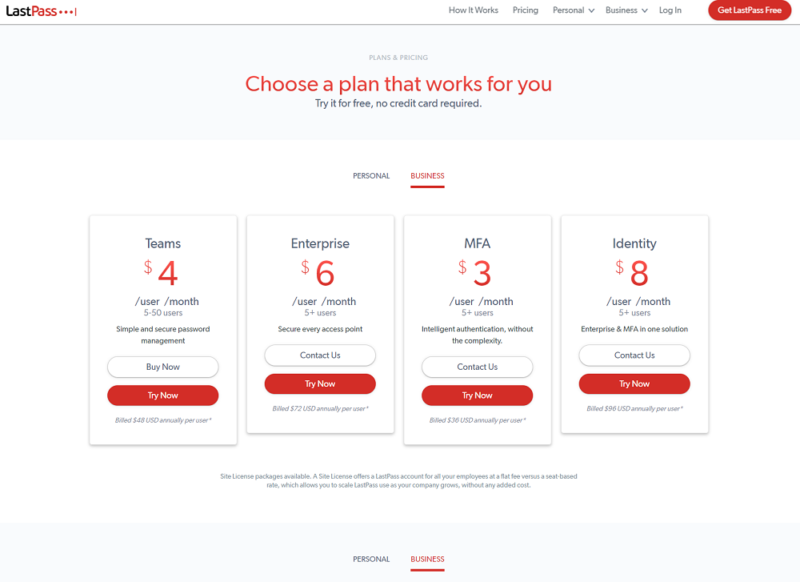 Lastpass-Review-Business-Pricing